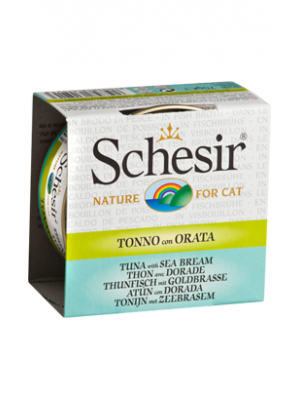 SCHESIR GATO ATUM COM DOURADA EM CALDO DE PEIXE 70GR